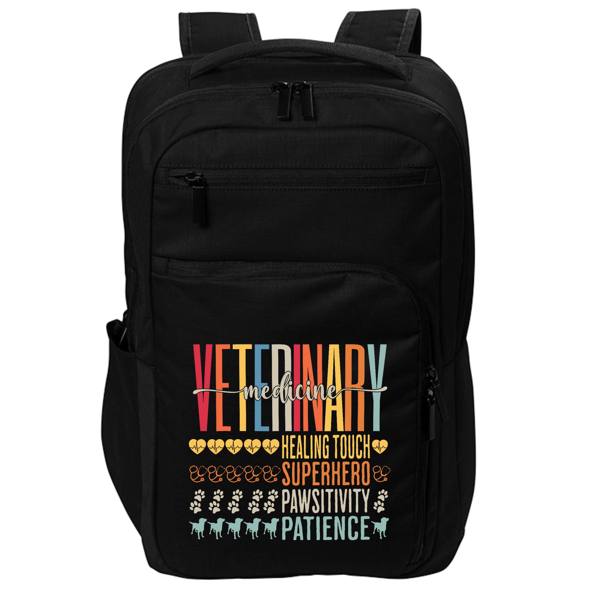 Vet Tech Gifts Veterinary Technician Gifts Appreciation Day Impact Tech Backpack