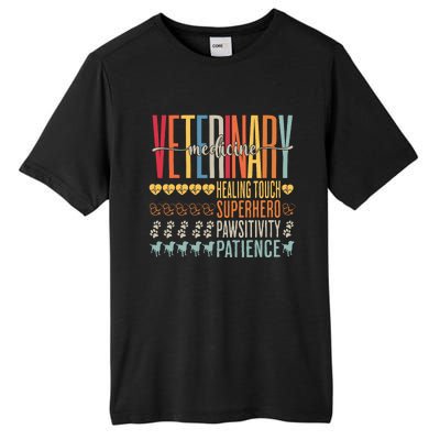 Vet Tech Gifts Veterinary Technician Gifts Appreciation Day Tall Fusion ChromaSoft Performance T-Shirt