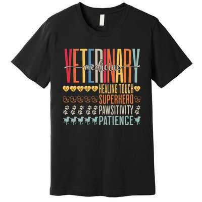 Vet Tech Gifts Veterinary Technician Gifts Appreciation Day Premium T-Shirt