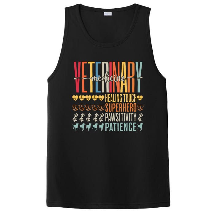 Vet Tech Gifts Veterinary Technician Gifts Appreciation Day PosiCharge Competitor Tank