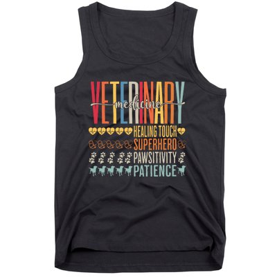 Vet Tech Gifts Veterinary Technician Gifts Appreciation Day Tank Top