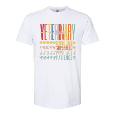 Vet Tech Gifts Veterinary Technician Gifts Appreciation Day Softstyle CVC T-Shirt