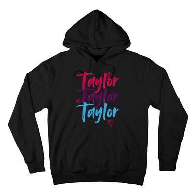 Vintage Taylor Groovy 80S Personalized Design Hoodie