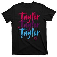 Vintage Taylor Groovy 80S Personalized Design T-Shirt