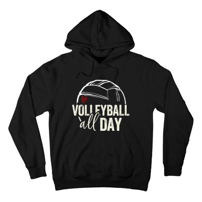 Volleyball Teen Girl Women Volleyball Graphic Volleyball Hoodie