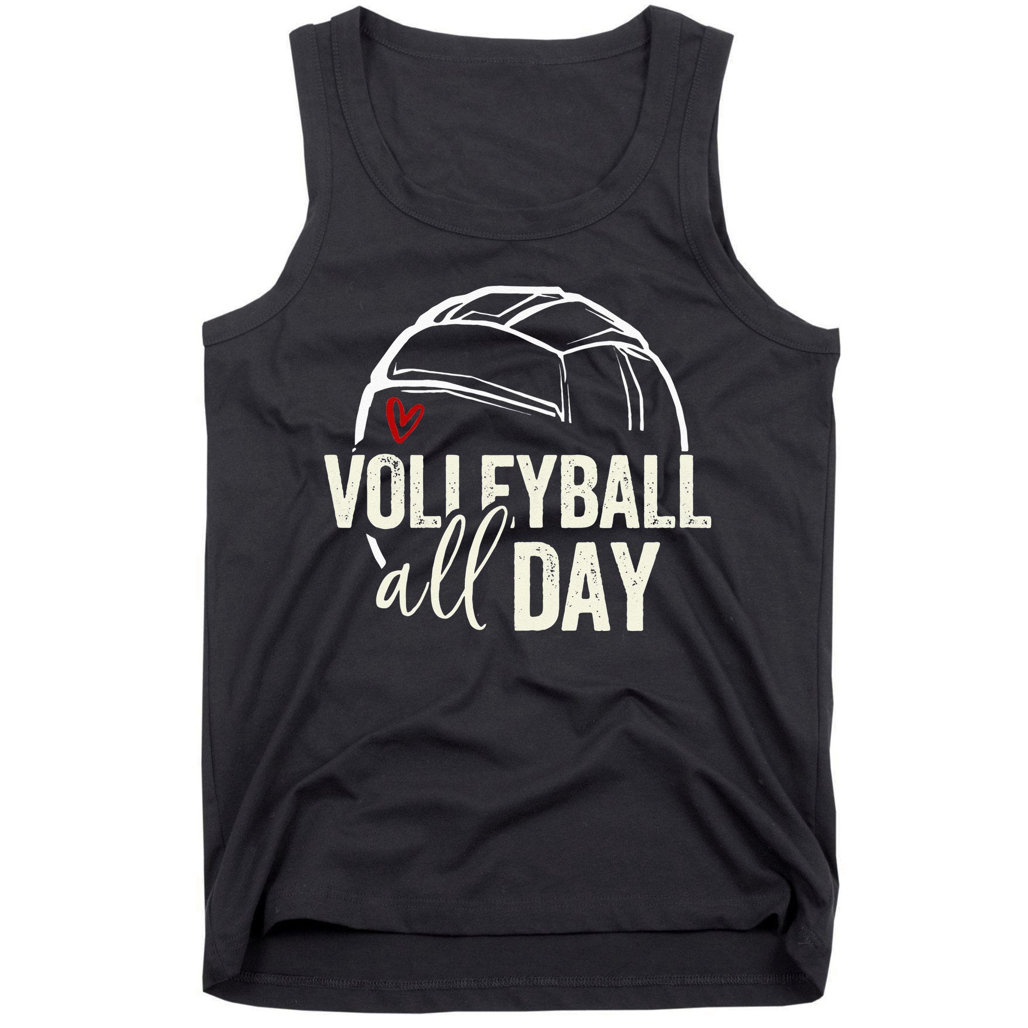 Volleyball Teen Girl Women Volleyball Graphic Volleyball Tank Top