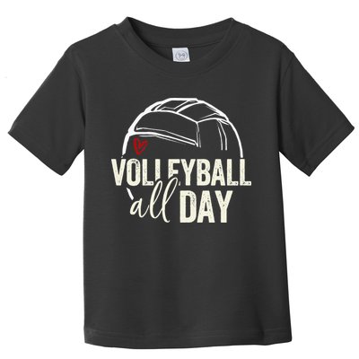 Volleyball Teen Girl Women Volleyball Graphic Volleyball Toddler T-Shirt