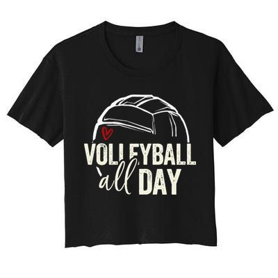 Volleyball Teen Girl Women Volleyball Graphic Volleyball Crop Top