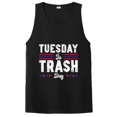 Vintage Trump Garbage Truck Trash Day Is Tuesday Garbage Man PosiCharge Competitor Tank