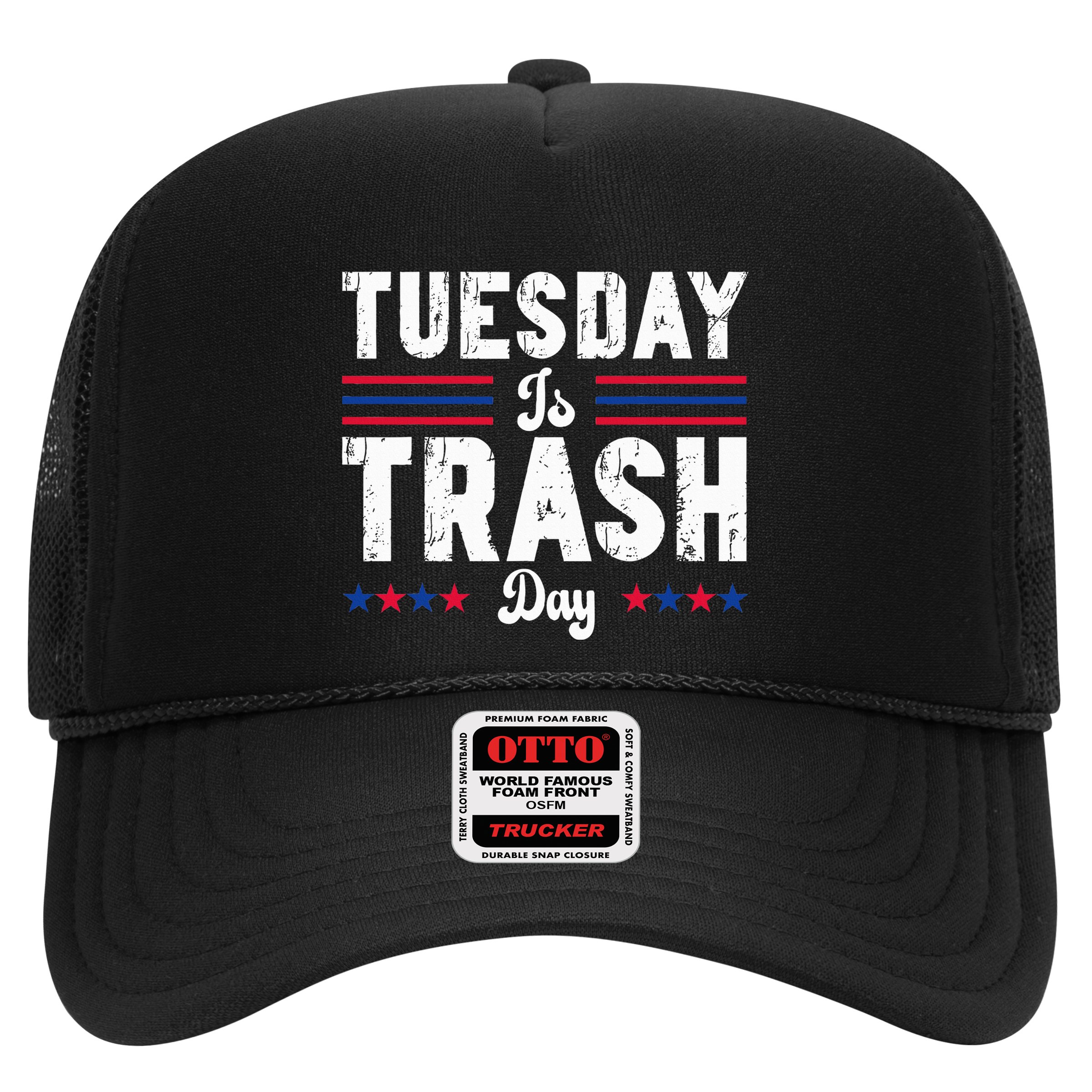 Vintage Trump Garbage Truck Trash Day Is Tuesday Garbage Man Hat
