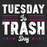 Vintage Trump Garbage Truck Trash Day Is Tuesday Garbage Man Hat