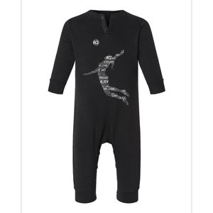 Volleyball Teen Girl Women Player Infant Fleece One Piece