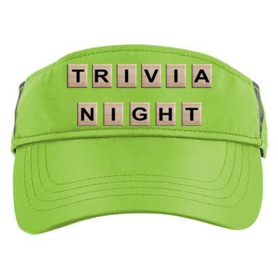 Vintage Trivia Game Night Quiz Games Trivia Lover Gift Adult Drive Performance Visor