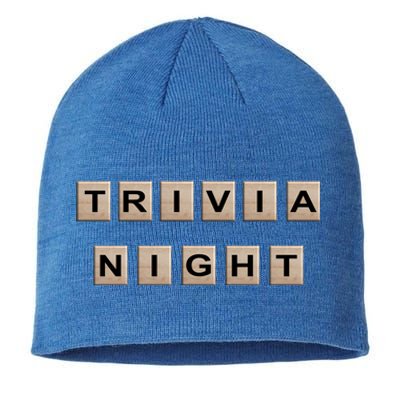 Vintage Trivia Game Night Quiz Games Trivia Lover Gift Sustainable Beanie