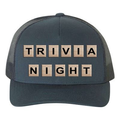 Vintage Trivia Game Night Quiz Games Trivia Lover Gift Yupoong Adult 5-Panel Trucker Hat