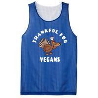 Vegan Thanksgiving Great Gift Turkey Chef Thankful For Vegans Gift Mesh Reversible Basketball Jersey Tank