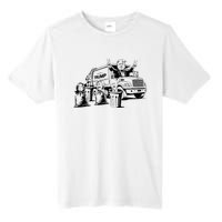 Vintage Trump Garbage Truck Waste Management 47th President Tall Fusion ChromaSoft Performance T-Shirt