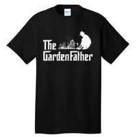 Vintage The Gardenfather Best Gardening Father Gifts Tall T-Shirt