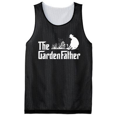 Vintage The Gardenfather Best Gardening Father Gifts Mesh Reversible Basketball Jersey Tank