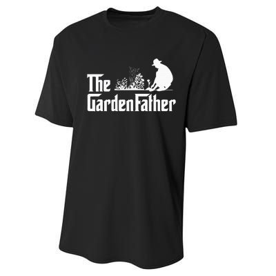 Vintage The Gardenfather Best Gardening Father Gifts Performance Sprint T-Shirt