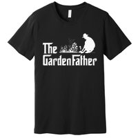 Vintage The Gardenfather Best Gardening Father Gifts Premium T-Shirt