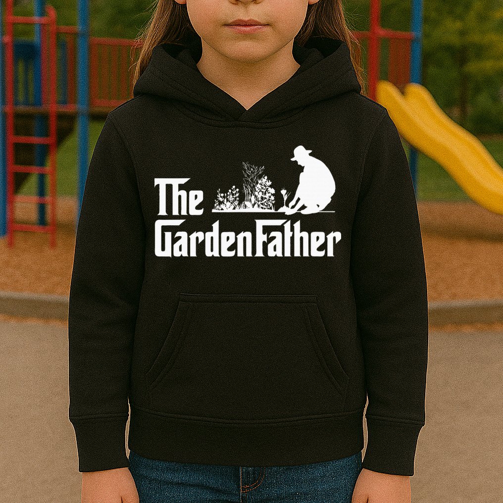 Vintage The Gardenfather Best Gardening Father Gifts Kids Hoodie