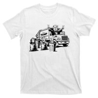 Vintage Trump Garbage Truck Waste Management 47th President T-Shirt