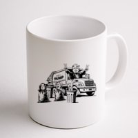 Vintage Trump Garbage Truck Waste Management 47th President Coffee Mug