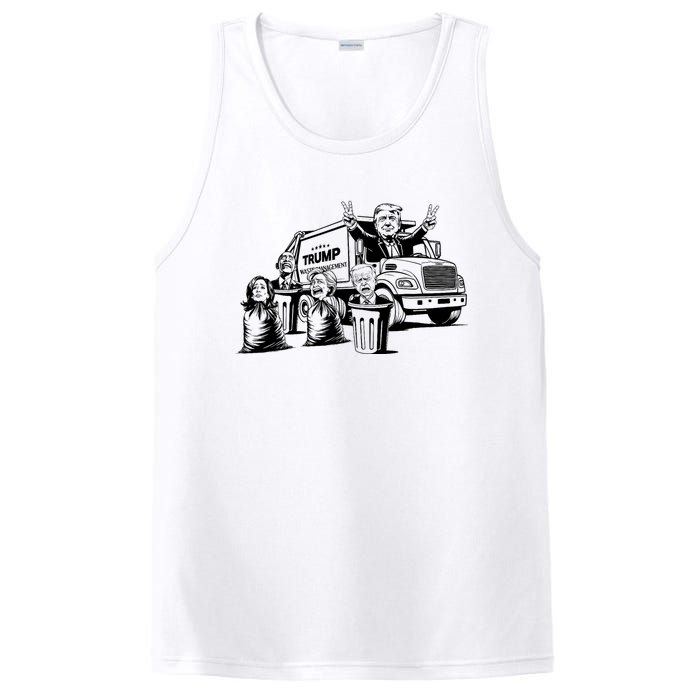 Vintage Trump Garbage Truck Waste Management 47th President PosiCharge Competitor Tank