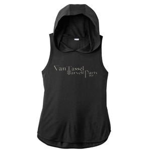 Van Tassel Harvest Party The Legend Of Sleepy Hollow Ladies PosiCharge Tri-Blend Wicking Draft Hoodie Tank