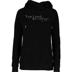 Van Tassel Harvest Party The Legend Of Sleepy Hollow Womens Funnel Neck Pullover Hood