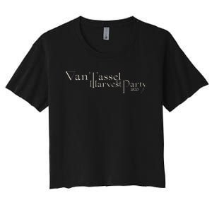 Van Tassel Harvest Party The Legend Of Sleepy Hollow Women's Crop Top Tee