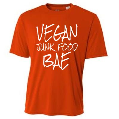 Vegan Themed Herbivore Veganism Funny Plant Based Diet Meaningful Gift Cooling Performance Crew T-Shirt