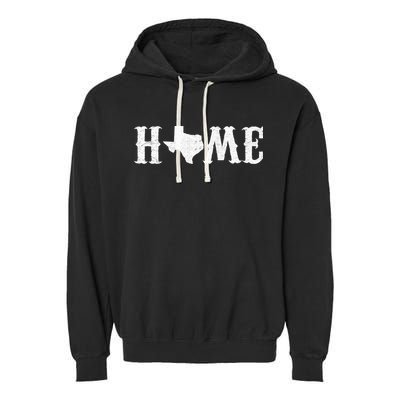 Vintage Texas Home Logo Garment-Dyed Fleece Hoodie