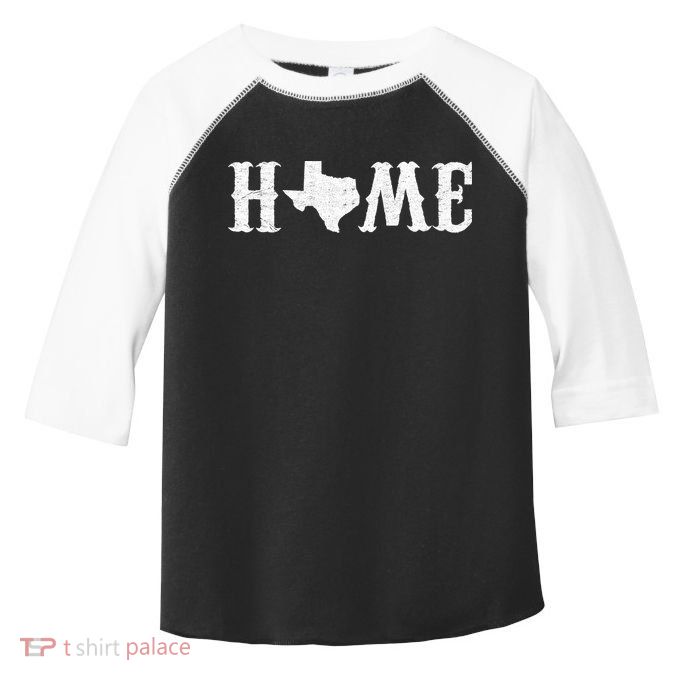 Vintage Texas Home Logo Toddler Fine Jersey T-Shirt
