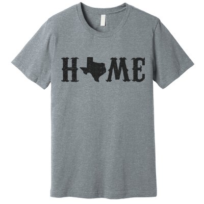 Vintage Texas Home Logo Premium T-Shirt