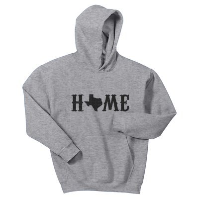 Vintage Texas Home Logo Kids Hoodie