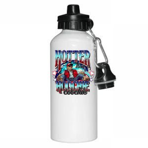 Viral Trump Hotter Than A Hoochie Coochie Trump Summer Vibes Aluminum Water Bottle