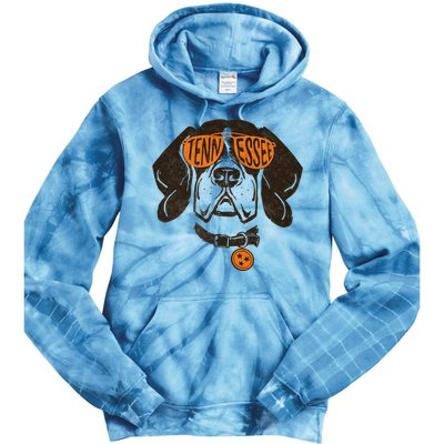 Vintage Tennessee Hound Native Home Rocky Top State Pride Tie Dye Hoodie