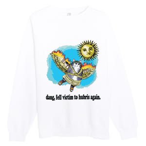 Victim To Hubris Premium Crewneck Sweatshirt