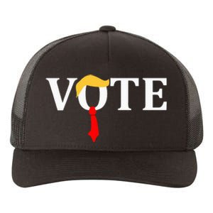 Vote Trump Hair Tie Yupoong Adult 5-Panel Trucker Hat