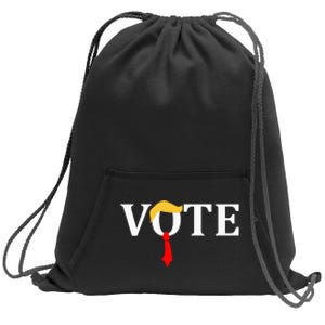 Vote Trump Hair Tie Sweatshirt Cinch Pack Bag