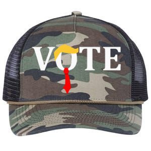 Vote Trump Hair Tie Retro Rope Trucker Hat Cap