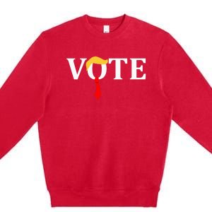 Vote Trump Hair Tie Premium Crewneck Sweatshirt