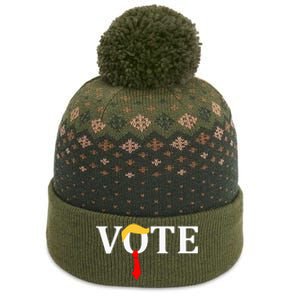 Vote Trump Hair Tie The Baniff Cuffed Pom Beanie