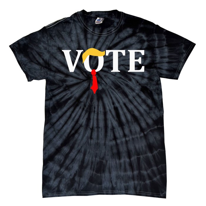 Vote Trump Hair Tie Tie-Dye T-Shirt