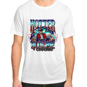 Viral Trump Hotter Than A Hoochie Coochie Trump Summer Vibes Adult ChromaSoft Performance T-Shirt