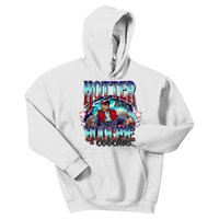 Viral Trump Hotter Than A Hoochie Coochie Trump Summer Vibes Kids Hoodie