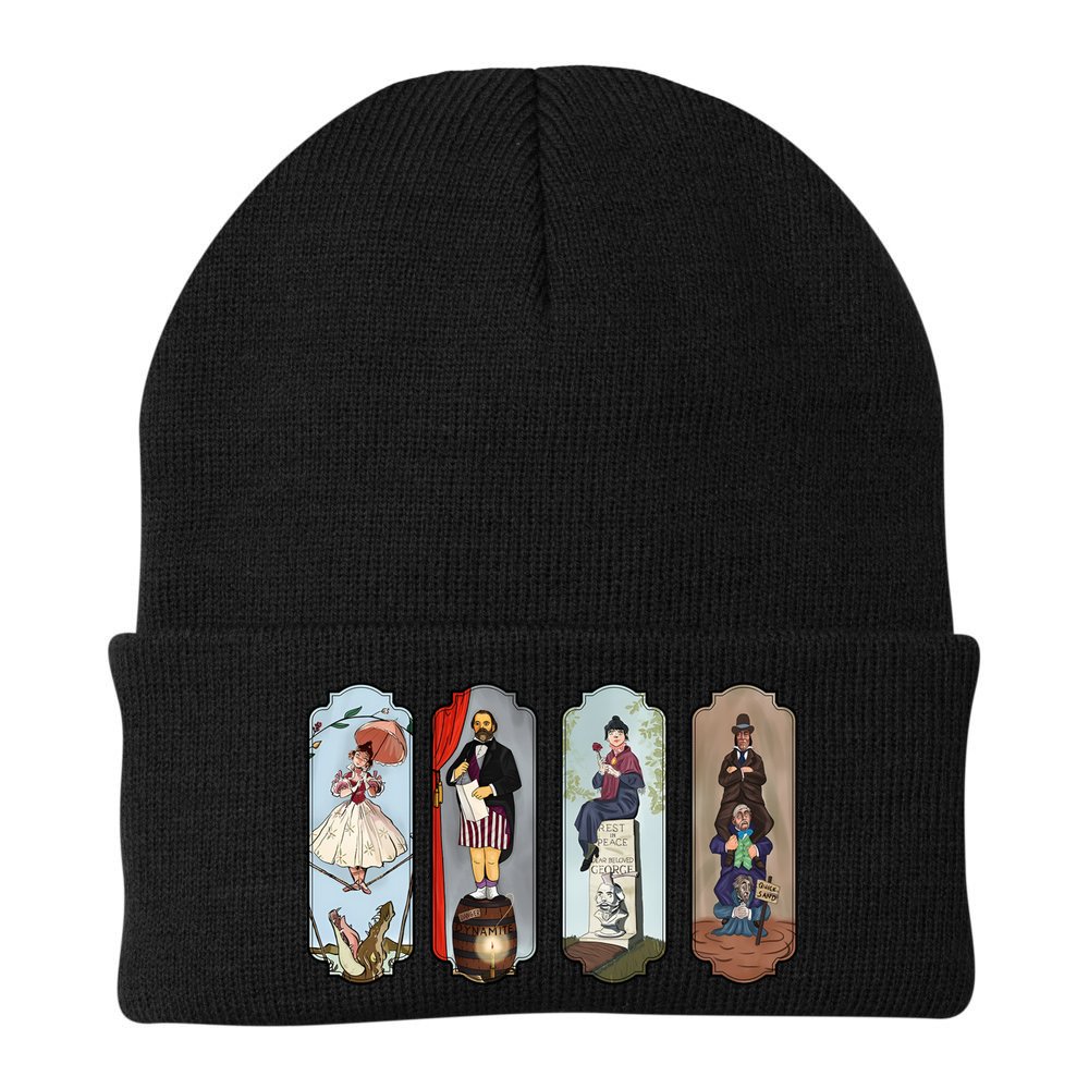Vintage The Haunted Mansion Halloween For Fan Lover Beanie