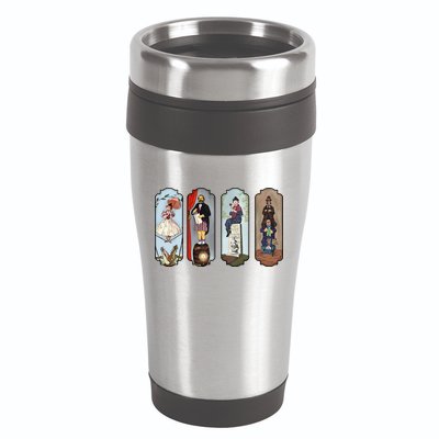Vintage The Haunted Mansion Halloween For Fan Lover 16oz Travel Tumbler